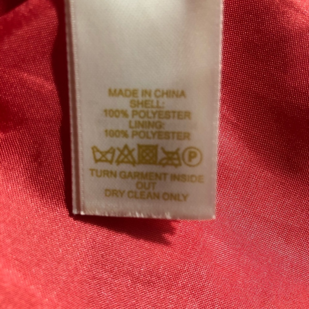 Kate Spade  Red Dress Size 4 Beaded Neckline - Picture 15 of 16